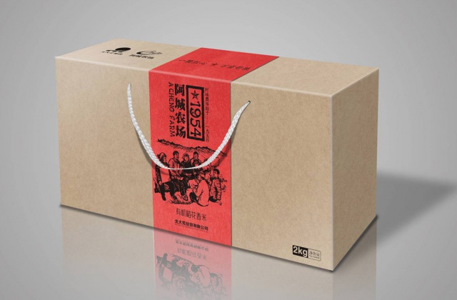 阿城農場大米品牌包裝設計-品牌文化梳理、產品包裝設計
