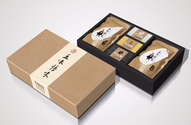 五味悟味五谷雜糧包裝設計-字體設計、視覺元素提煉、產品包裝設計