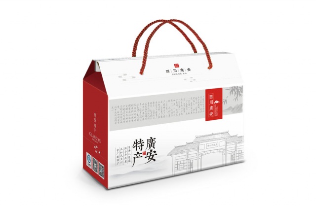 廣安特產禮品包裝視覺設計提升方案-包裝插畫設計、土特產包裝設計
